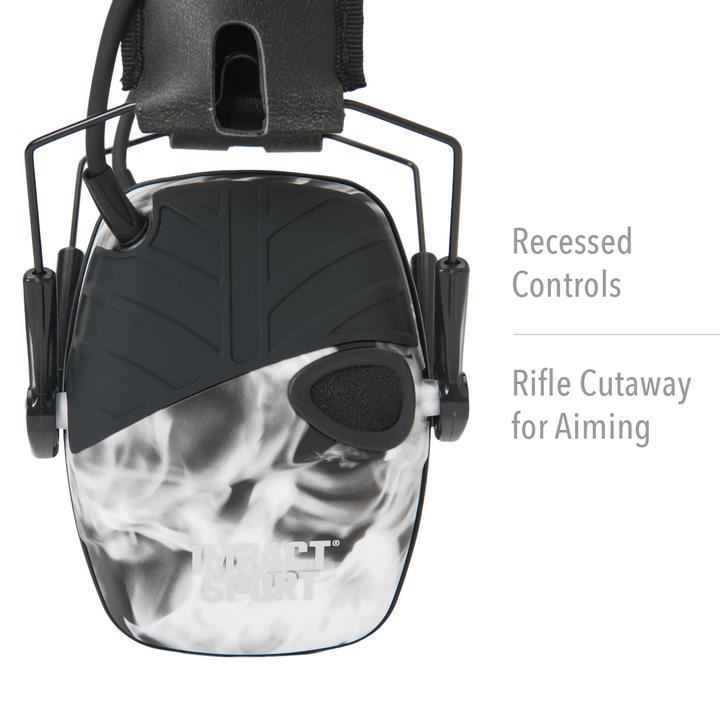 Howard Leight Impact Sport Classic Smoke Electronic Earmuff - Image 3