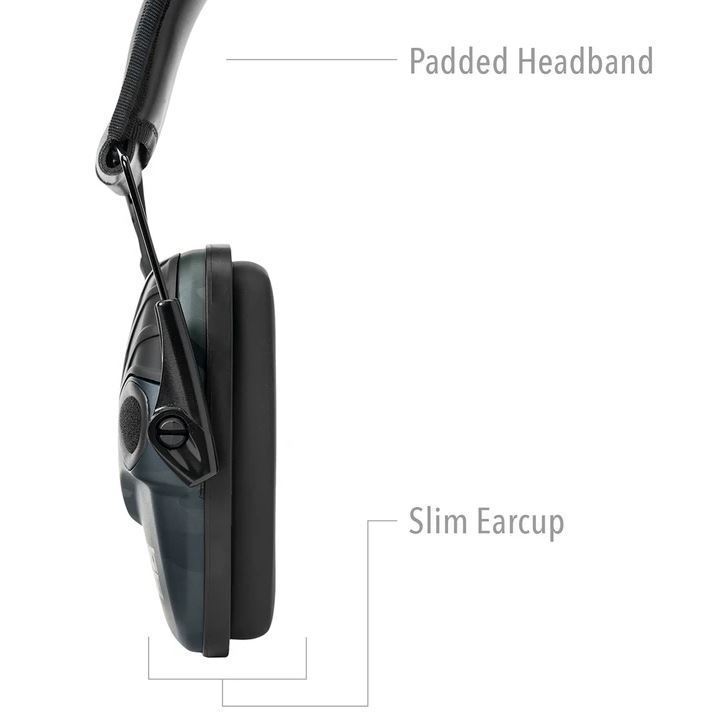 Howard Leight Impact Sport Black MultiCam Electronic Earmuff - Image 3