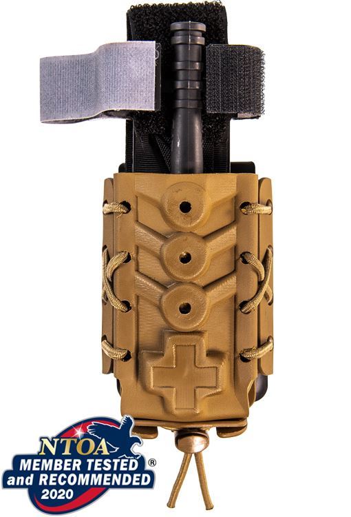 HSGI: Kydex Tourniquet TACO U-Mount-Coyote Brown