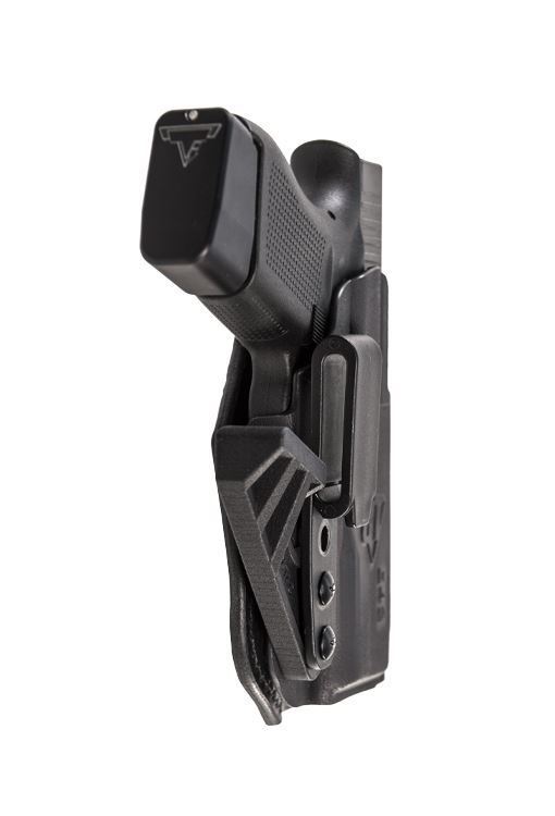 CompTac eV2 Max Hybrid Appendix IWB Holster - CZ - P10S - Right - Black - Image 3