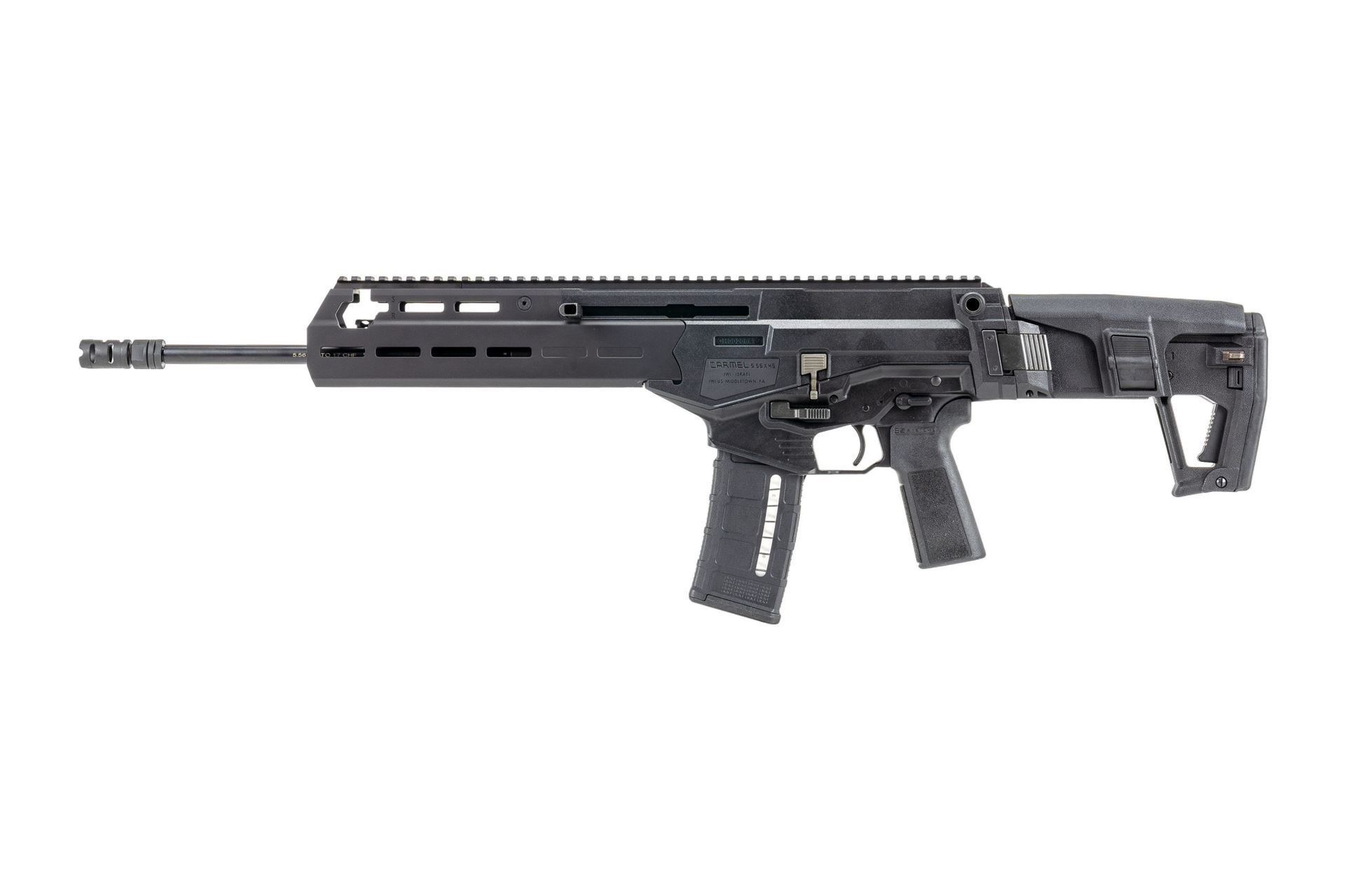 IWI Carmel 223 Rem Semi-Auto Side Folding Stock Rifle 16" Barrel Black 30rd Mag