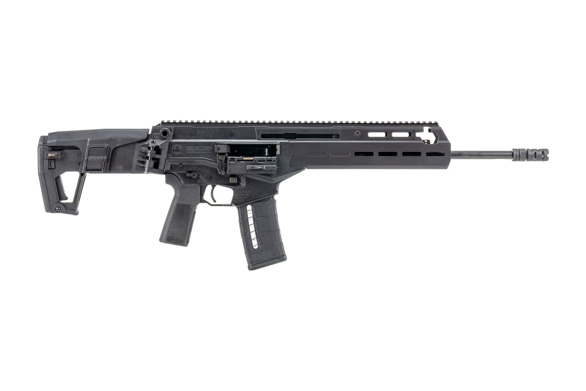 IWI Carmel 223 Rem Semi-Auto Side Folding Stock Rifle 16" Barrel Black 30rd Mag - Image 2