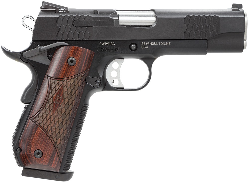SMITH AND WESSON SW1911SC 45A 4.25" BL NS E-SER