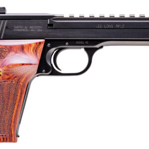 SMITH AND WESSON 41PC 22LR 10+1 BL/WD 5.5" AS