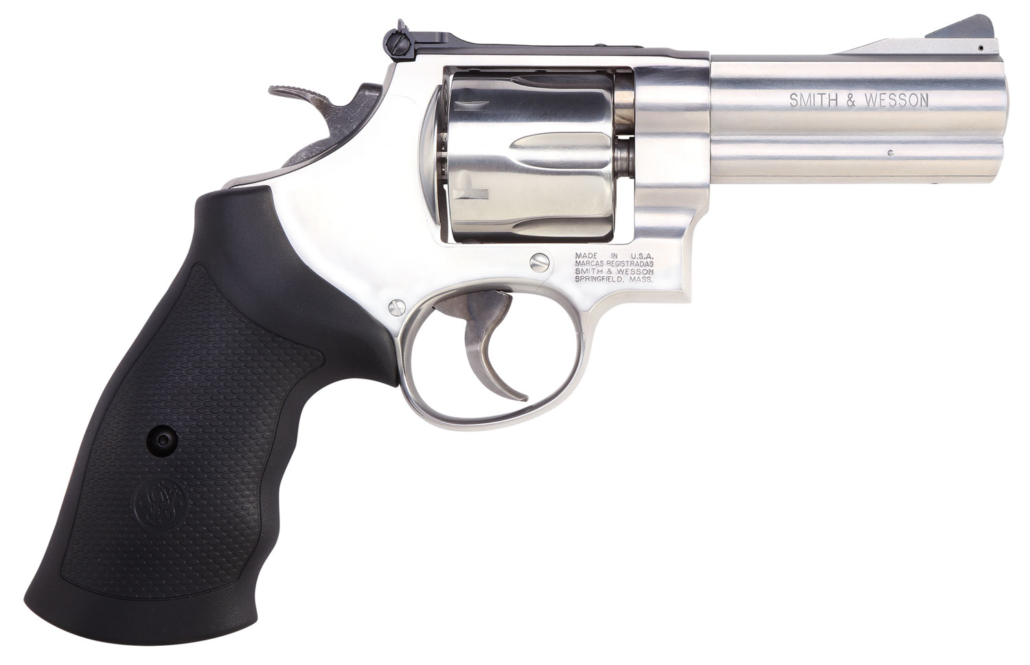 SMITH AND WESSON 610 10MM 4" SS 6RD AS