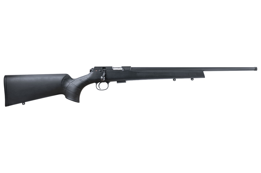CZ 457 SR 22MAG BL/SYN THREADED