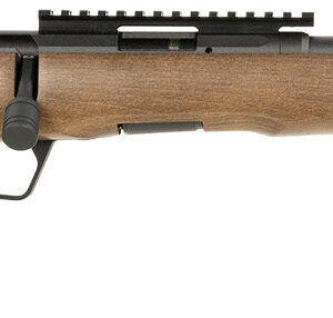 SAVAGE ARMS B17 17HMR BLK/WOOD 18" THD