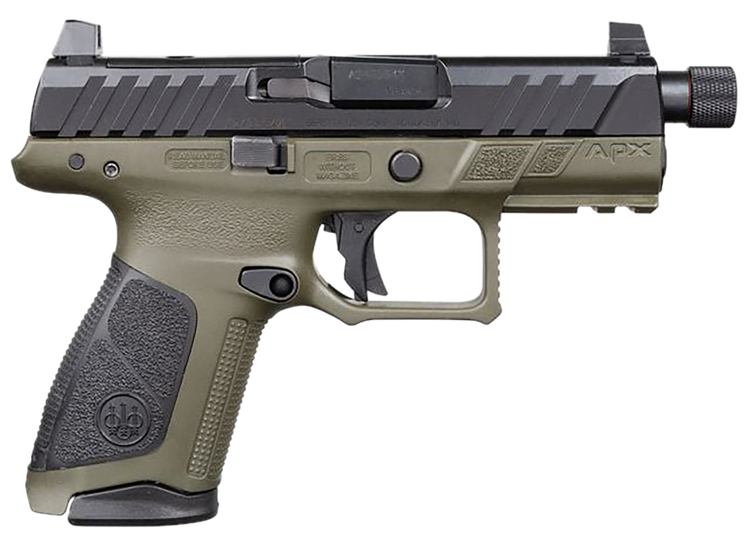 BERETTA APX A1 CPT TAC 9MM OD 15+1 OR