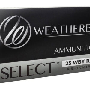 WEATHERBY 25WBY RPM 117GR HORNADY SST