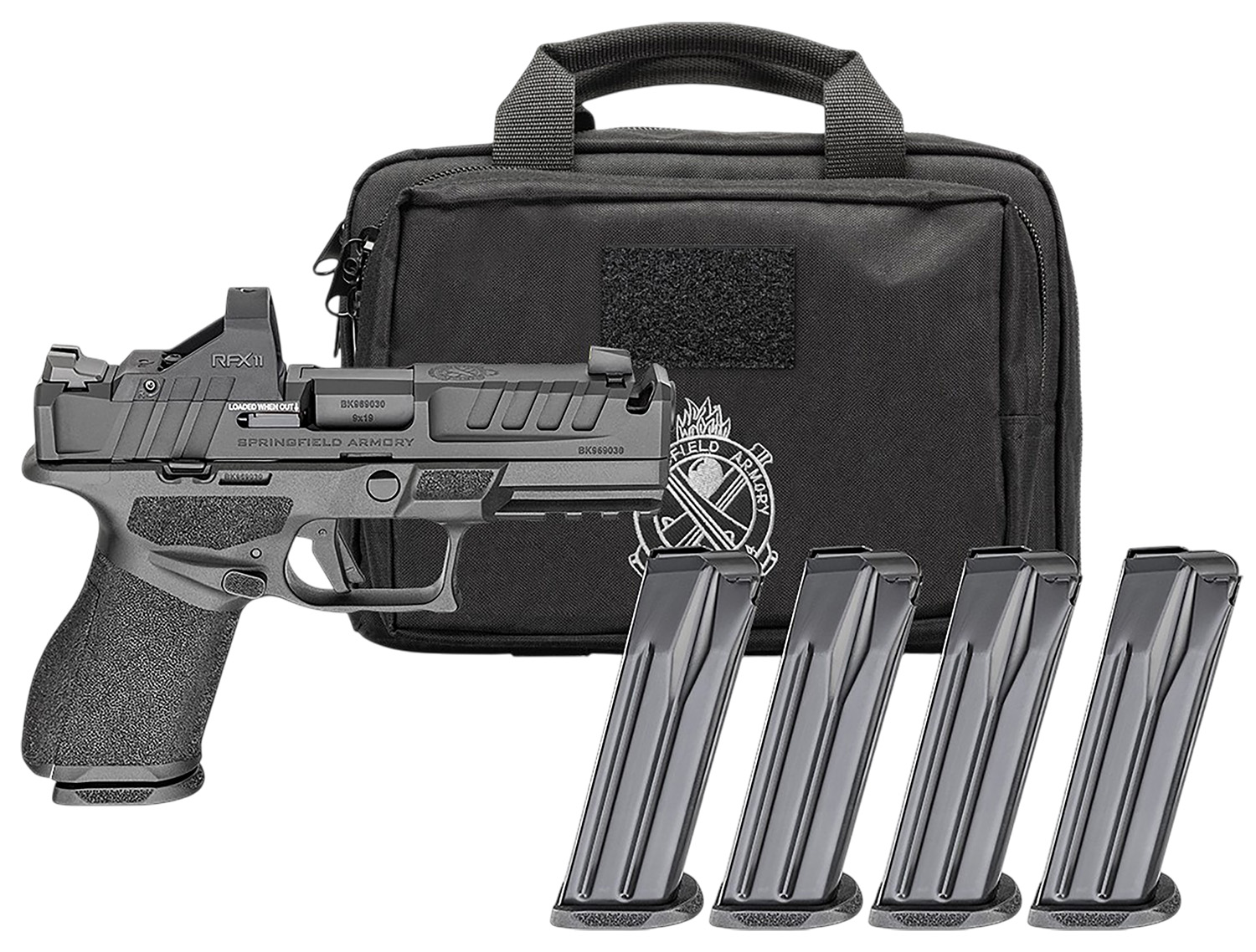 SPRINGFIELD ARMORY ECHELON COMP 9MM 4" BK 15+1 GP