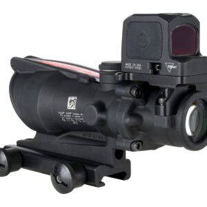 TRIJICON ACOG 4X32 RED CHEV .223 W/RCR