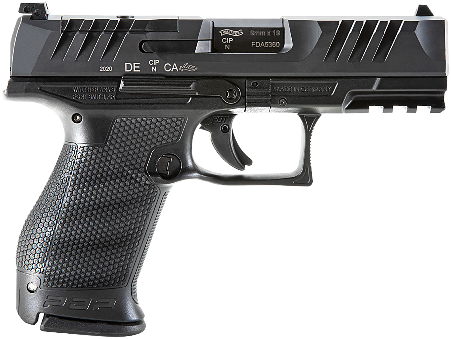 WALTHER ARMS PDP 9MM COMPACT 4" BLK OR 15+1