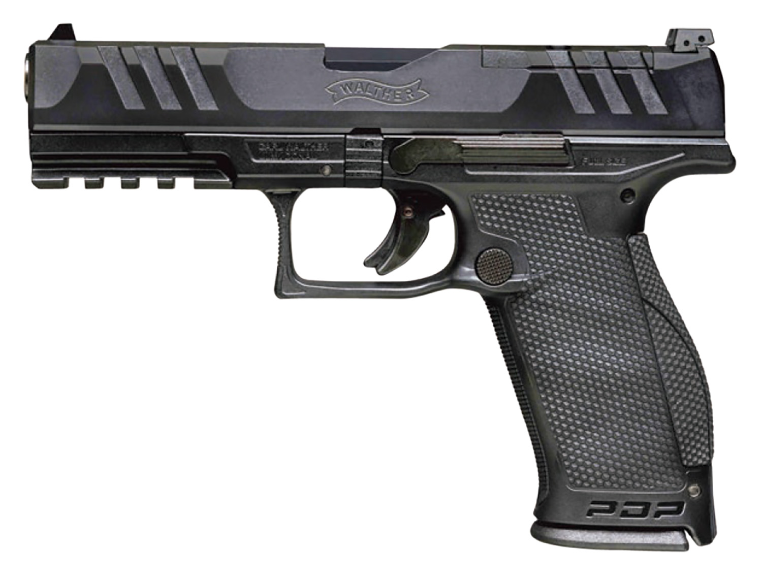 WALTHER ARMS PDP 9MM FS 5" BLK 18+1 OR