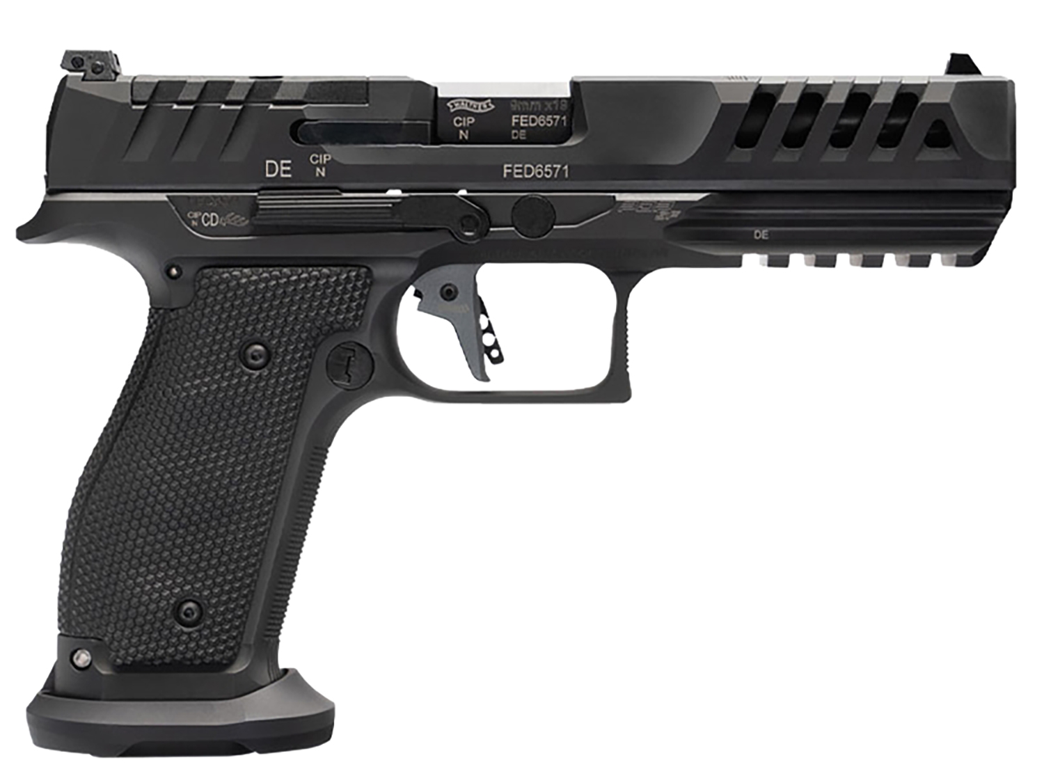 WALTHER ARMS PDP SF MATCH 9MM 5" 20+1 OR