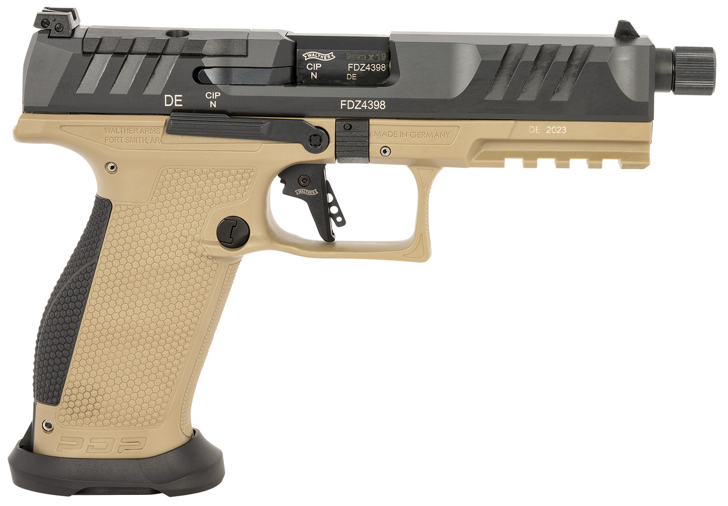WALTHER ARMS PDP PRO SD 9MM FS 5.1" FDE OR