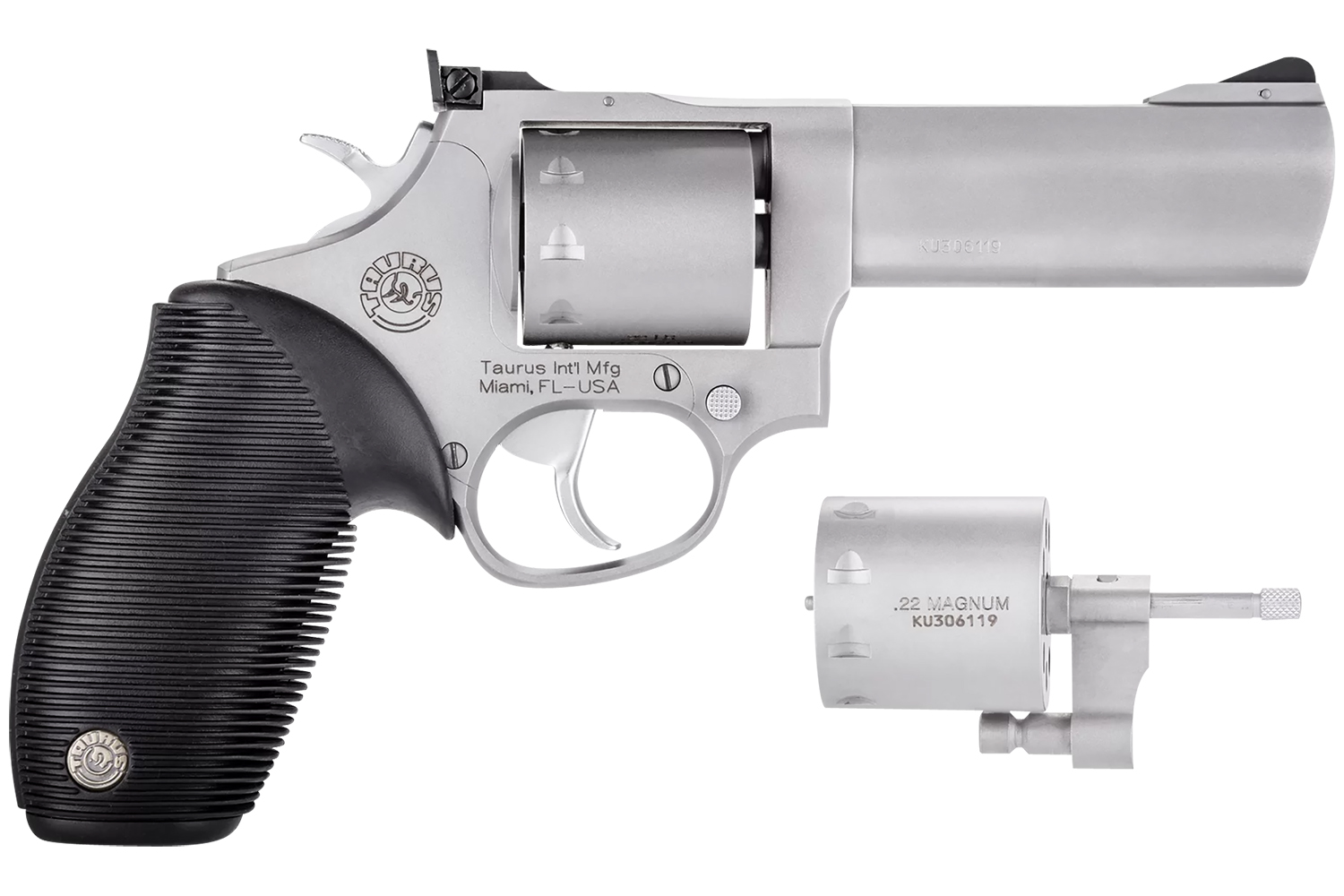 TAURUS 992 22LR/22MAG REV 4" SS