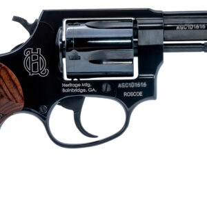 HERITAGE MANUFACTURING ROSCOE 38SPL BL/WD 3" 5RD