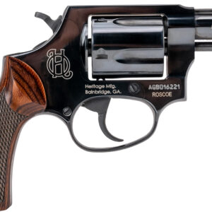 HERITAGE MANUFACTURING ROSCOE 38SPL BL/WD 2" 5RD