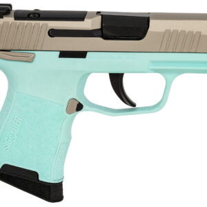 SIG SAUER P365 380ACP NKL/TURQUOISE 10+1