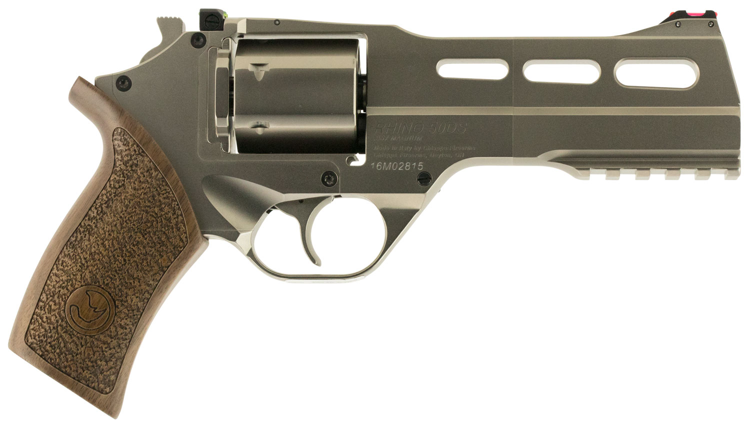 CHIAPPA FIREARMS RHINO 50DS 357MAG 5" NICKEL AS