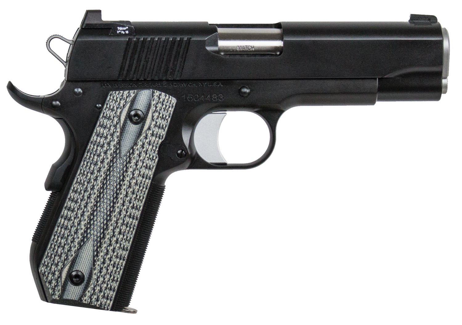 CZ DAN WESSON DW V-BOB 45ACP BLACK 4.25" NS