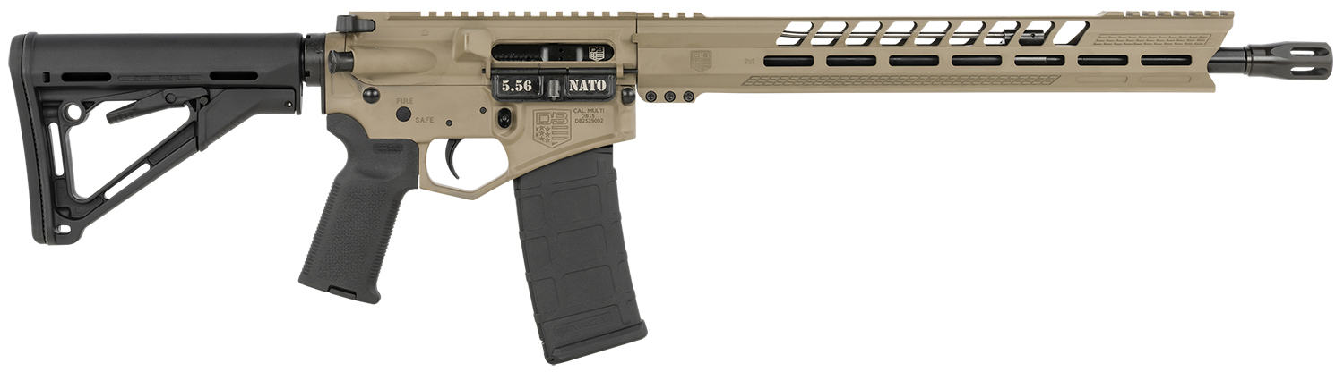 DIAMONDBACK FIREARMS DB15BG 5.56MM FDE 16" V RAIL