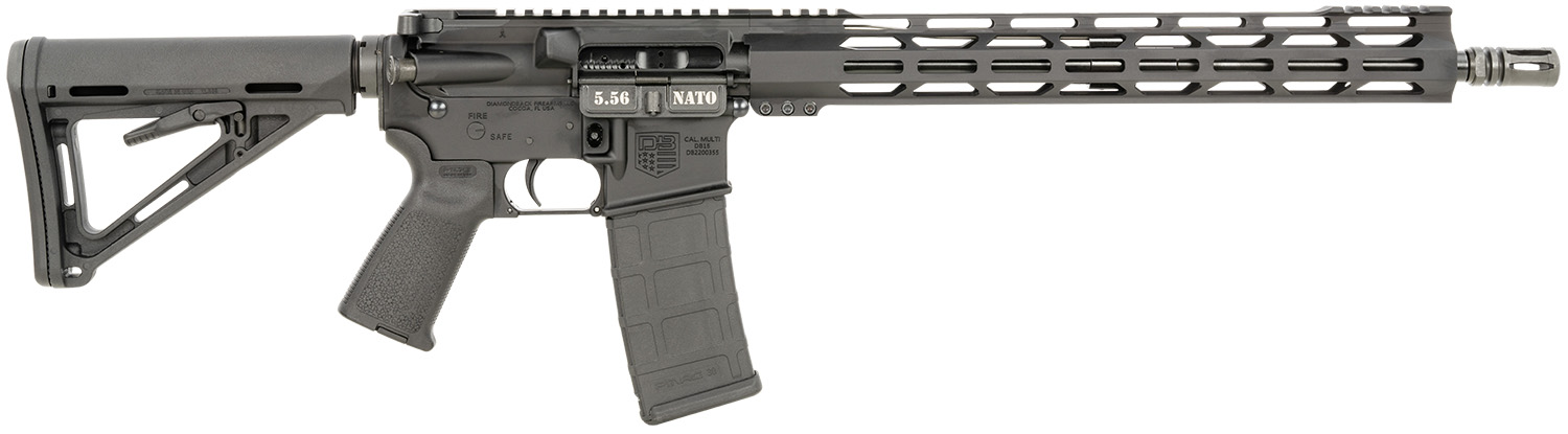 DIAMONDBACK FIREARMS DB15 5.56 BLK 16" M-LOK 15"
