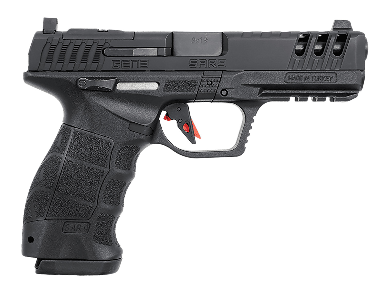 SAR FIREARMS SAR9 GEN3 9MM BLK 4.4" 17+1