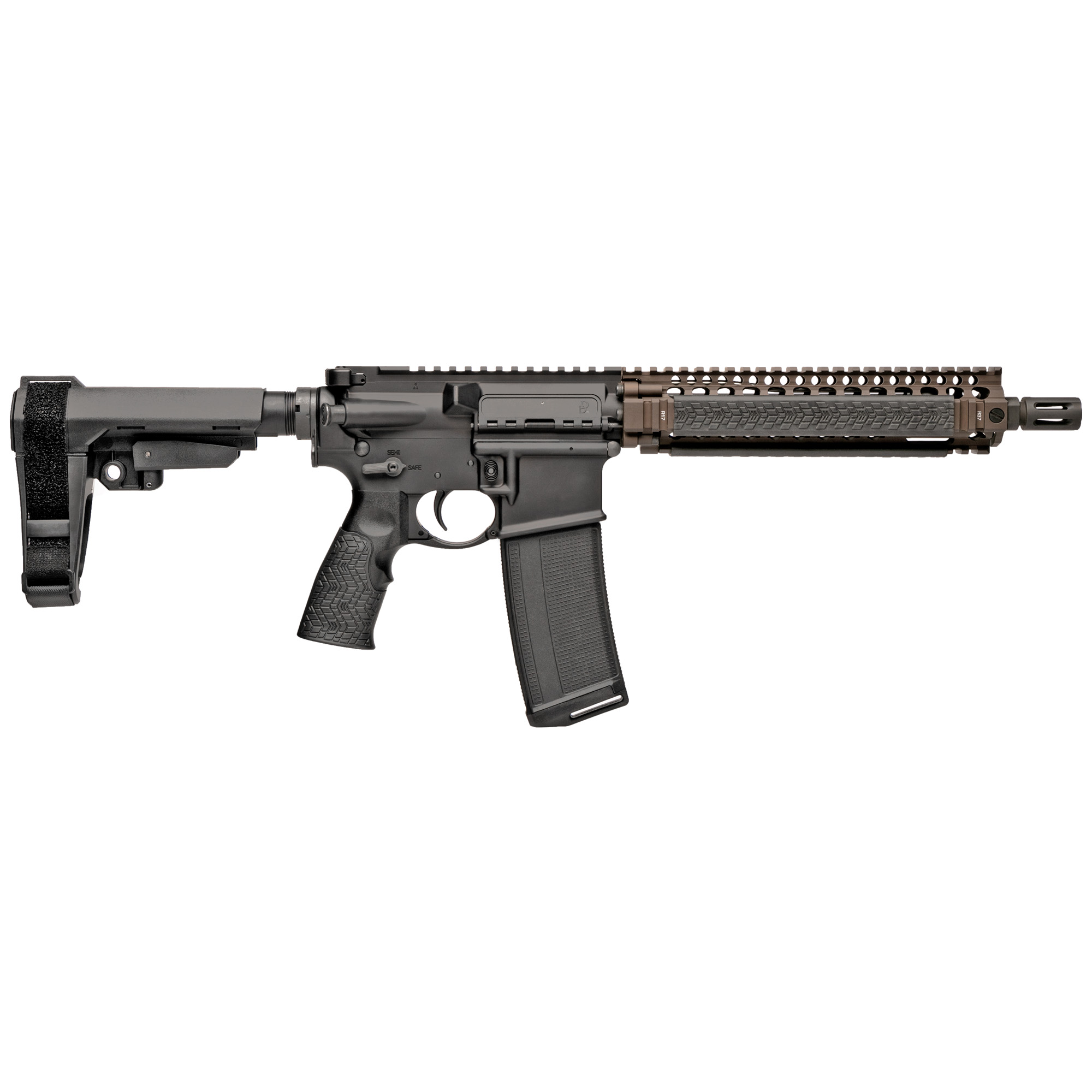 DANIEL DEFENSE DDM4 MK18 PIST 5.56 10.3" FDE