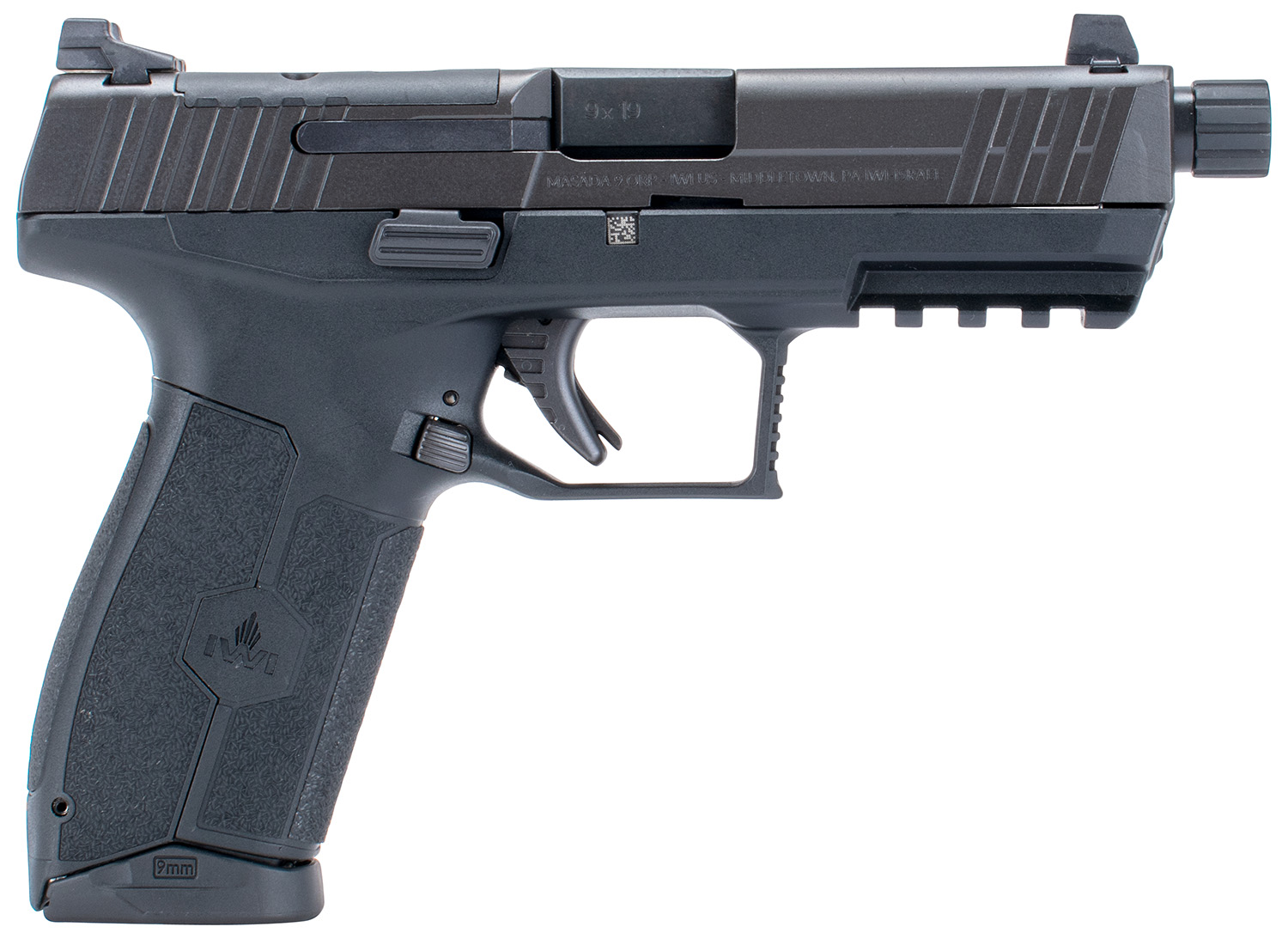 IWI - ISRAEL WEAPON INDUSTRIES MASADA OR 9MM POLY BLK 10+1 TB