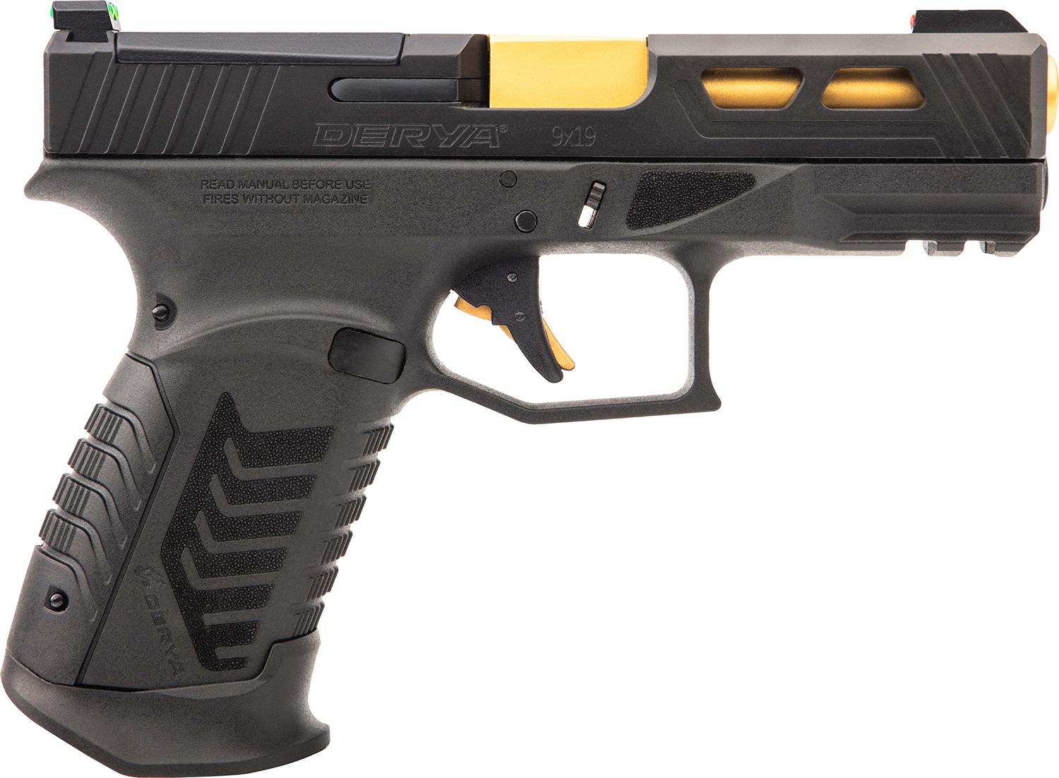 DERYA ARMS DY9 9MM BK/GLD 15+1 3.8" OR US