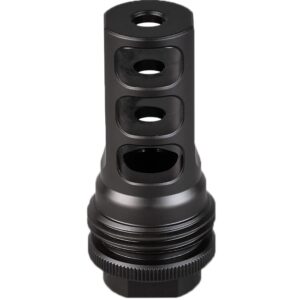 SILENCERCO ASR MUZZLE BRAKE 3/4X24 .46CAL