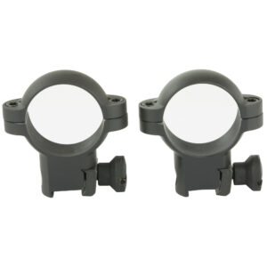 BURRIS OPTICS RIMFIRE RINGS 1" HIGH BLK DVTL