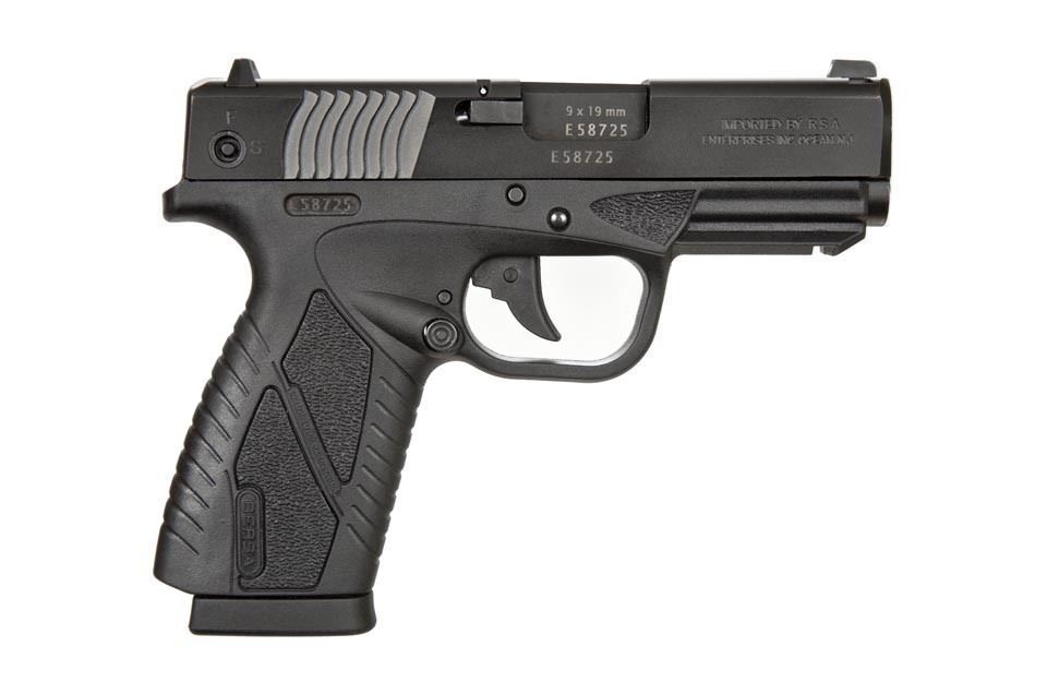 Bersa 9 mm Polymer Frame Matte Black 8rd Pistol - Image 2