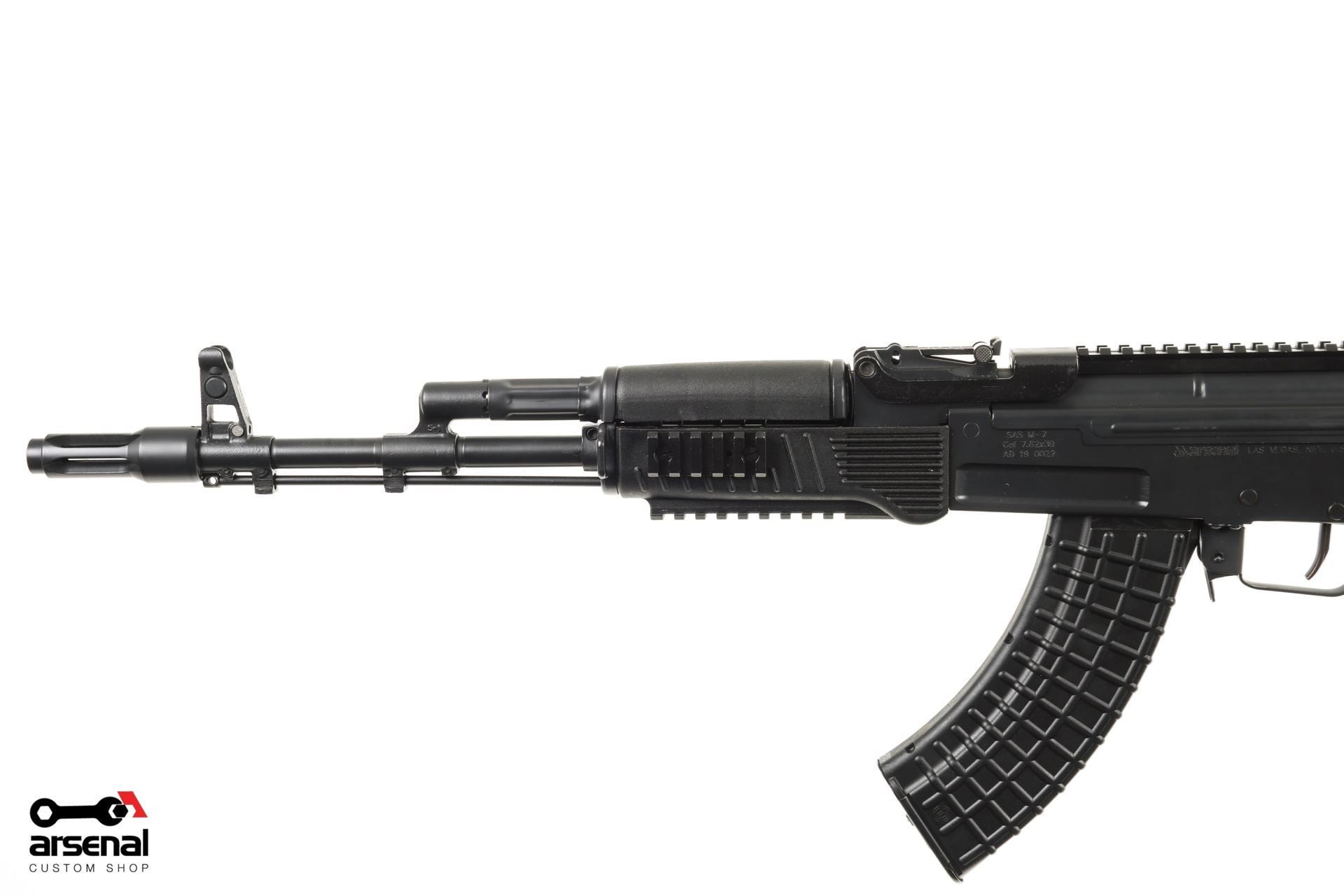 Arsenal SAS M-7 Under-Folder Arsenal Black Cerakote AK47 Picatinny Rail System Limited Edition - Image 2
