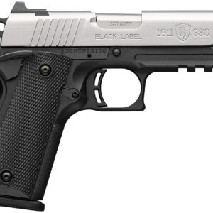 BROWNING 1911-380 380ACP SS 3.6" RAIL#
