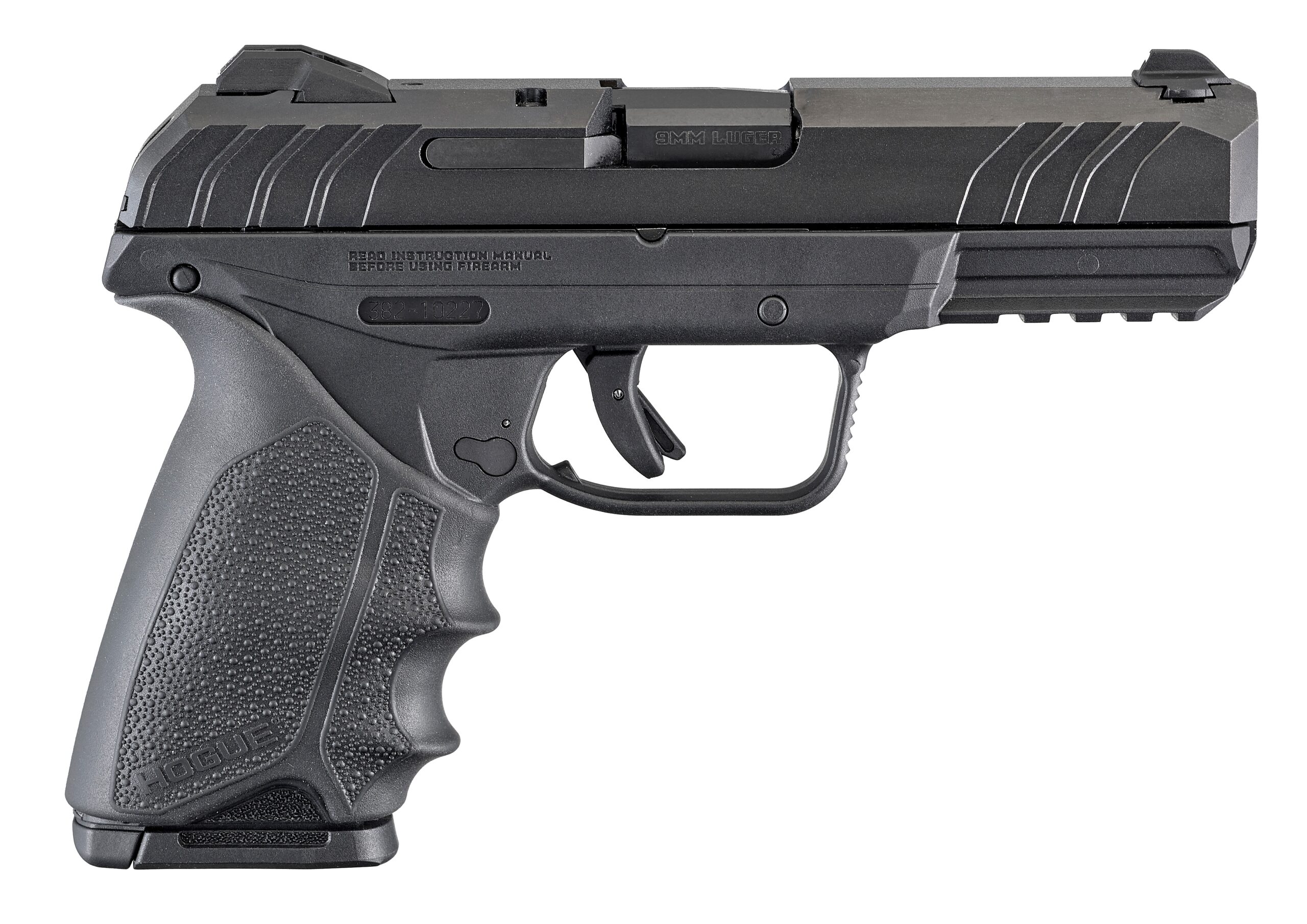 RUGER SECURITY9 9MM BK/HOGUE 4" 10+1