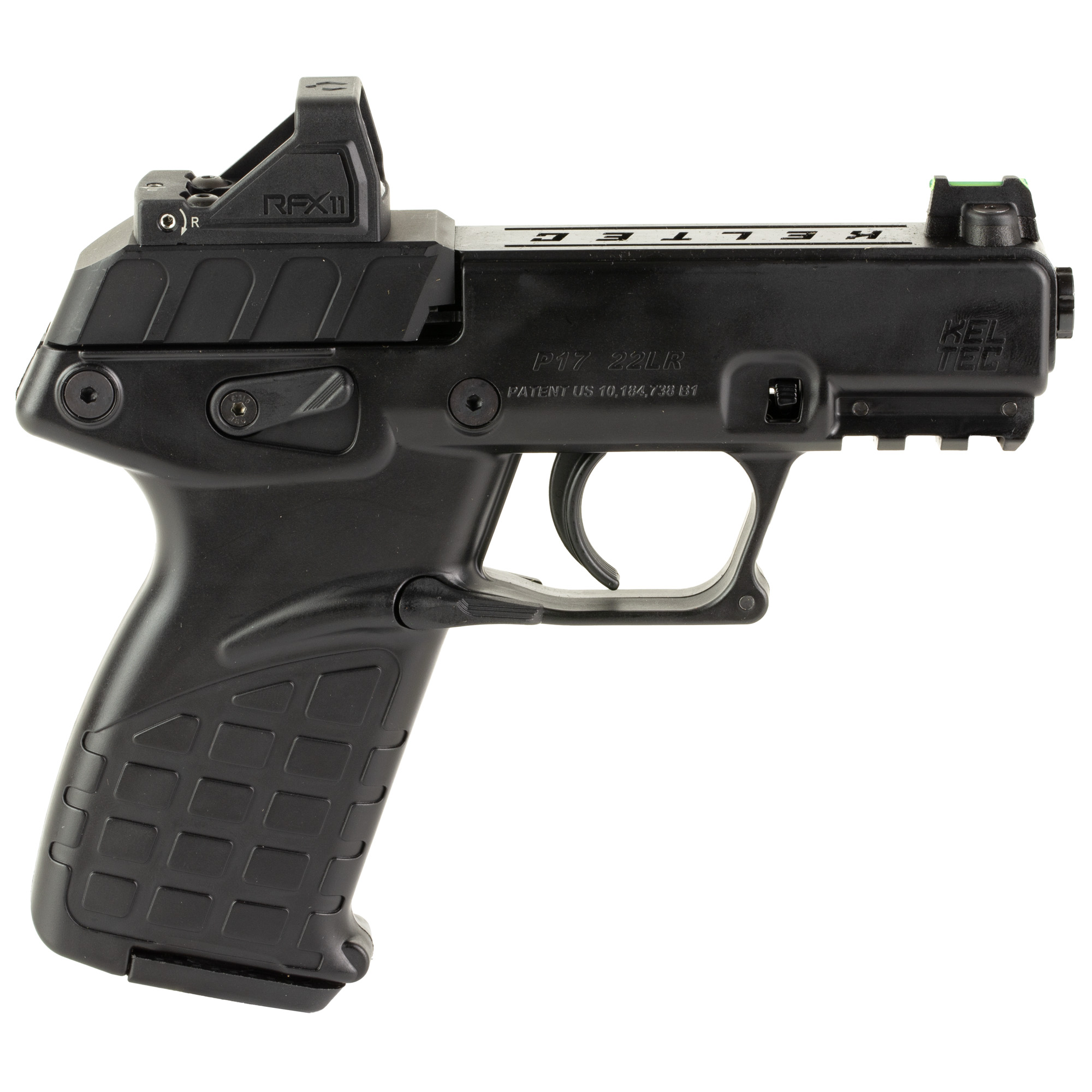KELTEC P17 22LR 16+1 BLK/BLK TB PKG