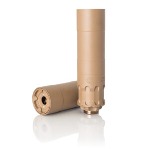 RUGGED SUPPRESSORS OBSIDIAN9 9MM SILENCER FDE