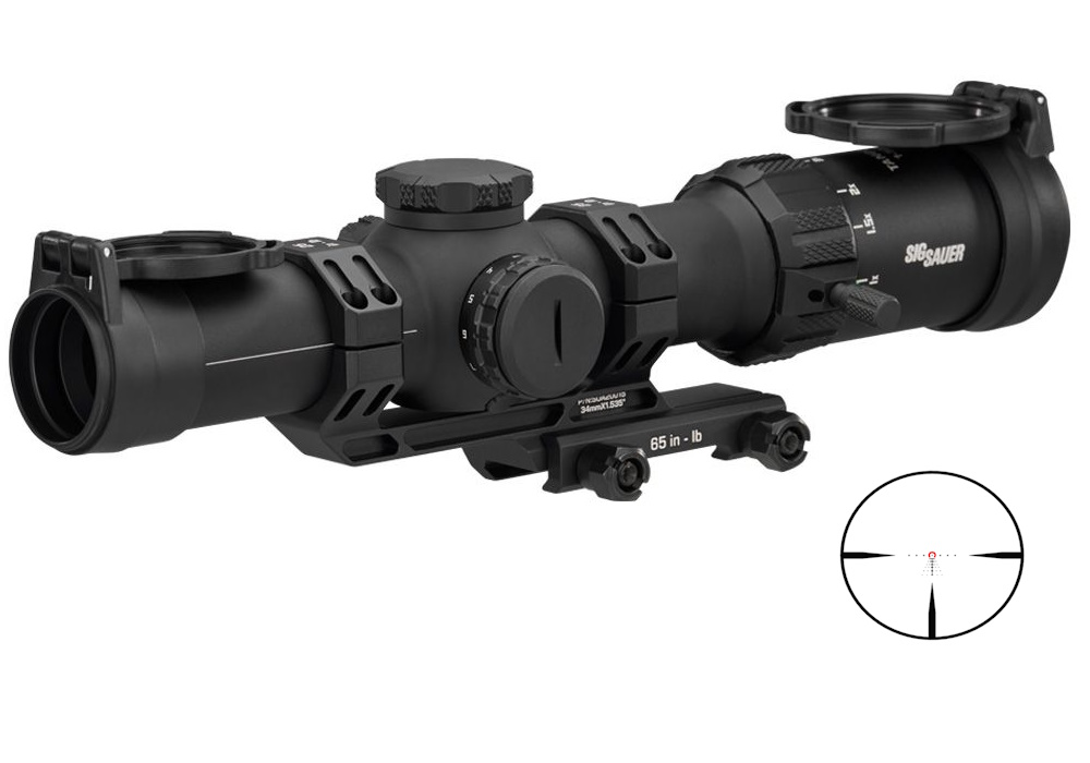 SIG SAUER TANGO MSR 1-10X28 34MM W/MOUNT