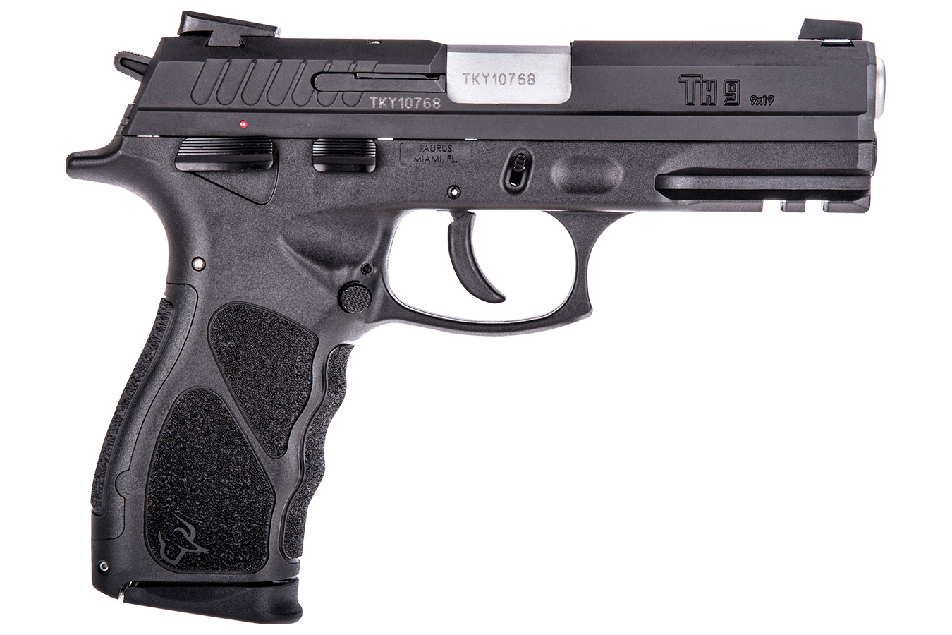 TAURUS TH9 9MM BLK/BLK 4.3" 17+1 SFTY