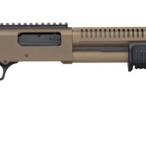 MOSSBERG 590R 12/18.5 6+1 FDE BREACHER